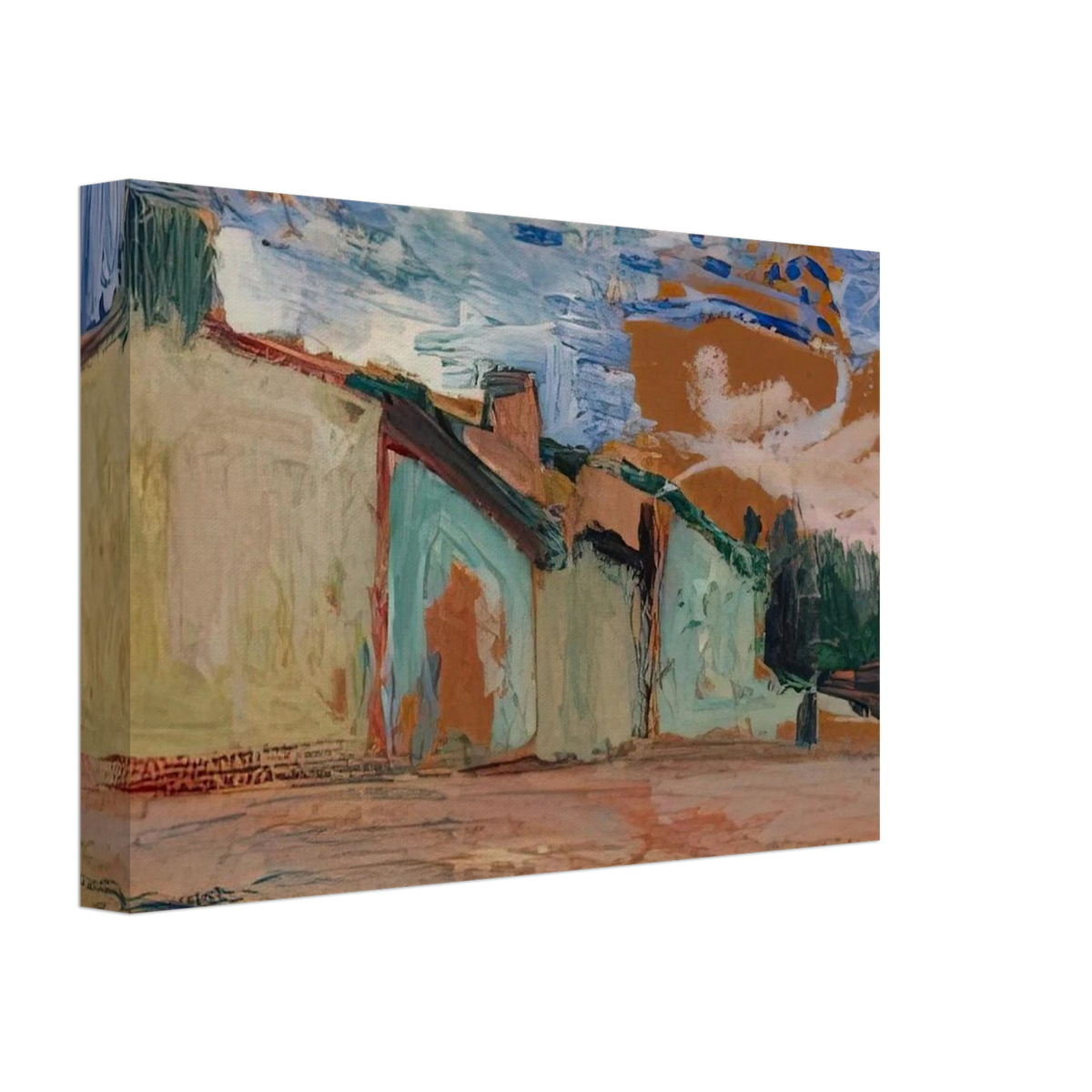 HOUSES FENOUILLET 1898 Canvas | Henri Matisse Canvas | Henri Matisse Print