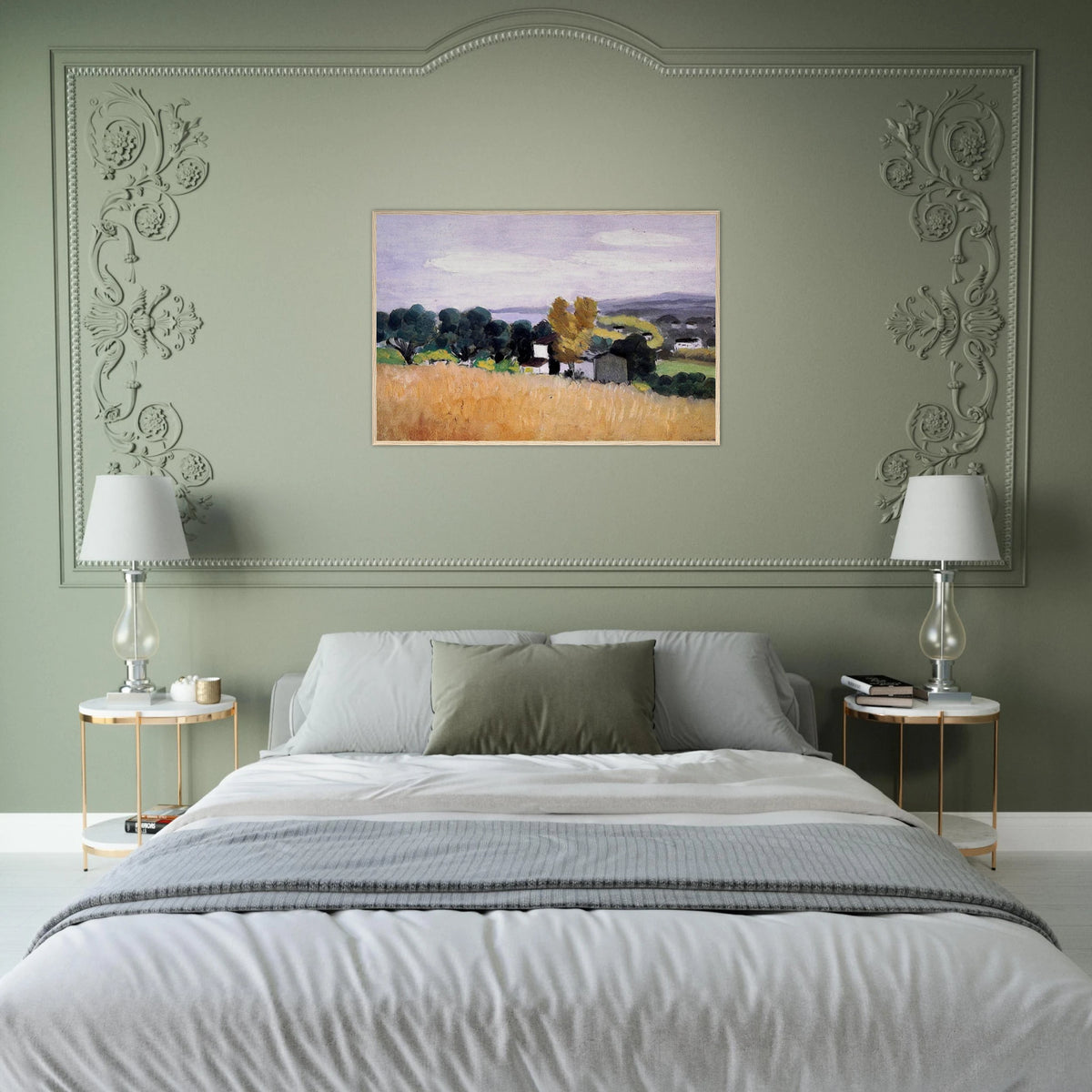 AUTUMN IN CAGNES 1918 Framed Poster | Henri Matisse Framed Prints Wall Art | Henri Matisse Print