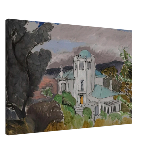 BLUE VILLA 1918 Canvas | Henri Matisse Canvas | Henri Matisse Print