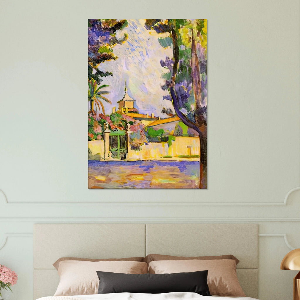 PLACE DES LICES ST TROPEZ 1904 Canvas | Henri Matisse Canvas | Henri Matisse Print