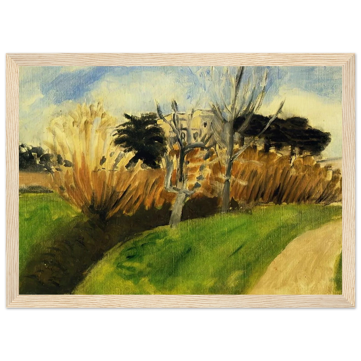 THE STREAM NEAR NICE Framed Poster | Henri Matisse Framed Prints Wall Art | Henri Matisse Print