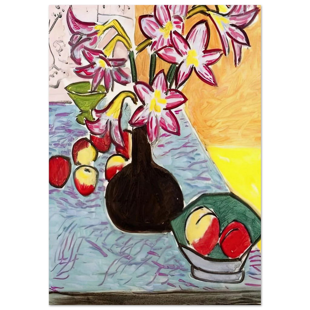 VASE OF AMARYLLIS 1941 Poster | Henri Matisse Poster | Henri Matisse Print