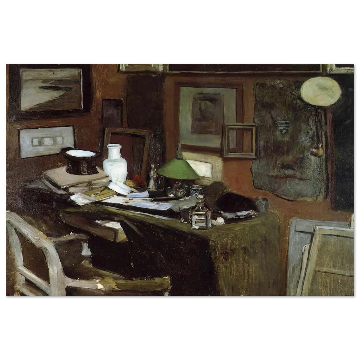 INTERIOR WITH A TOP HAT 1896 Poster | Henri Matisse Poster | Henri Matisse Print