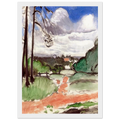 CHALAIS MEUDON 1917 Framed Poster | Henri Matisse Framed Prints Wall Art | Henri Matisse Print