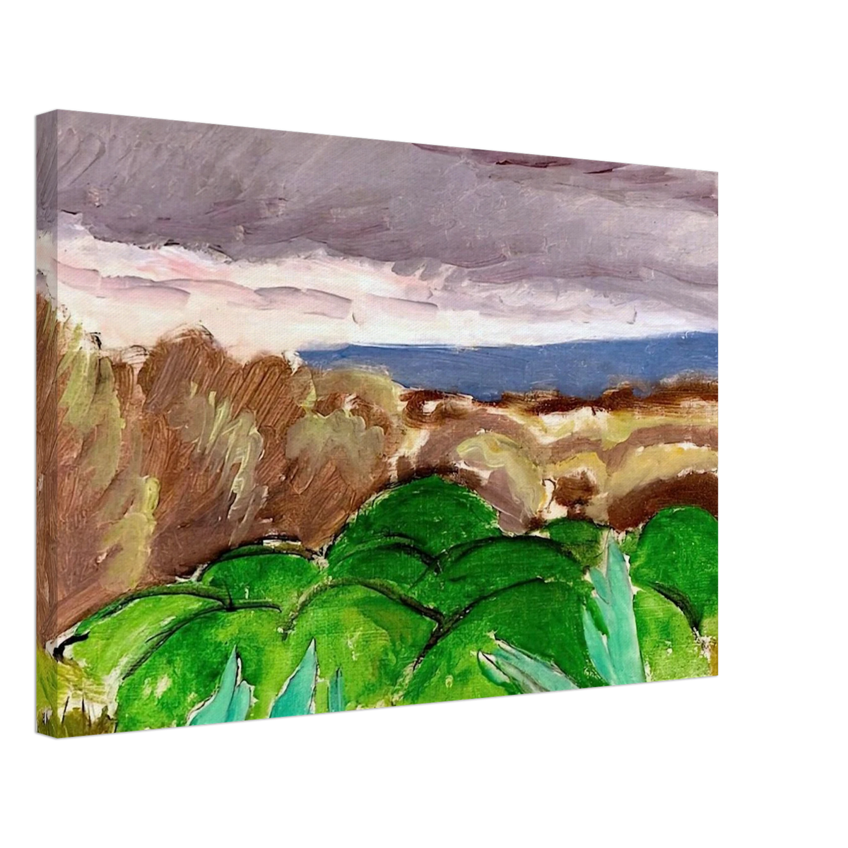 CAGNES LANDSCAPE IN STORMY WEATHER 1917 Canvas | Henri Matisse Canvas | Henri Matisse Print