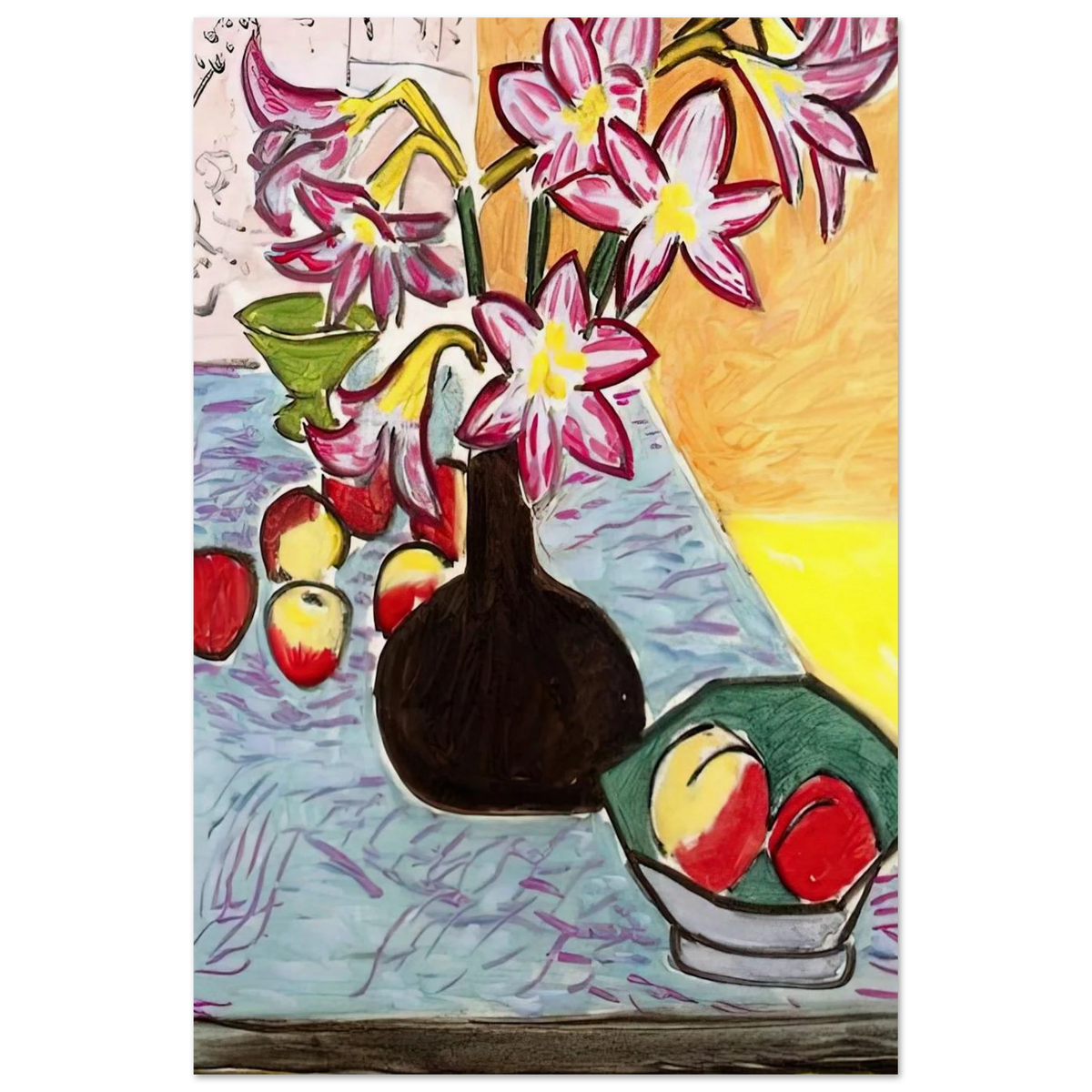 VASE OF AMARYLLIS 1941 Poster | Henri Matisse Poster | Henri Matisse Print