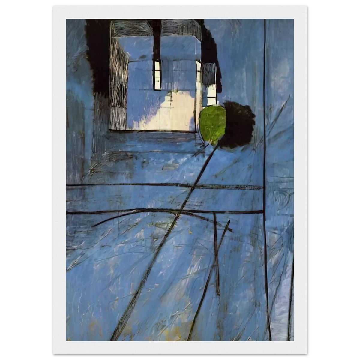 VIEW OF NOTRE DAME 1914 Framed Poster | Henri Matisse Framed Prints Wall Art | Henri Matisse Print
