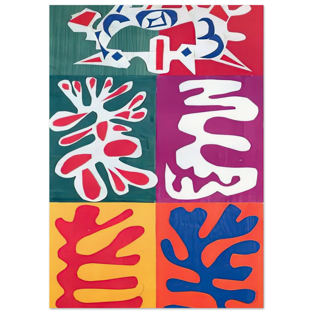 PANEL WITH MASK 1947 Poster | Henri Matisse Poster | Henri Matisse Print