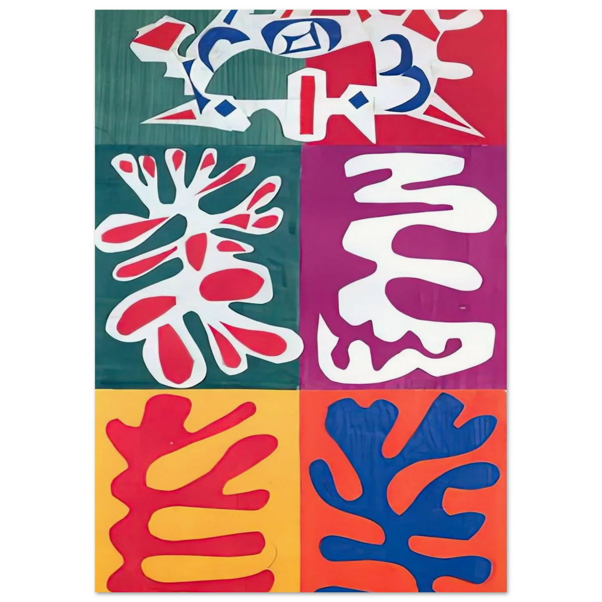 PANEL WITH MASK 1947 Poster | Henri Matisse Poster | Henri Matisse Print