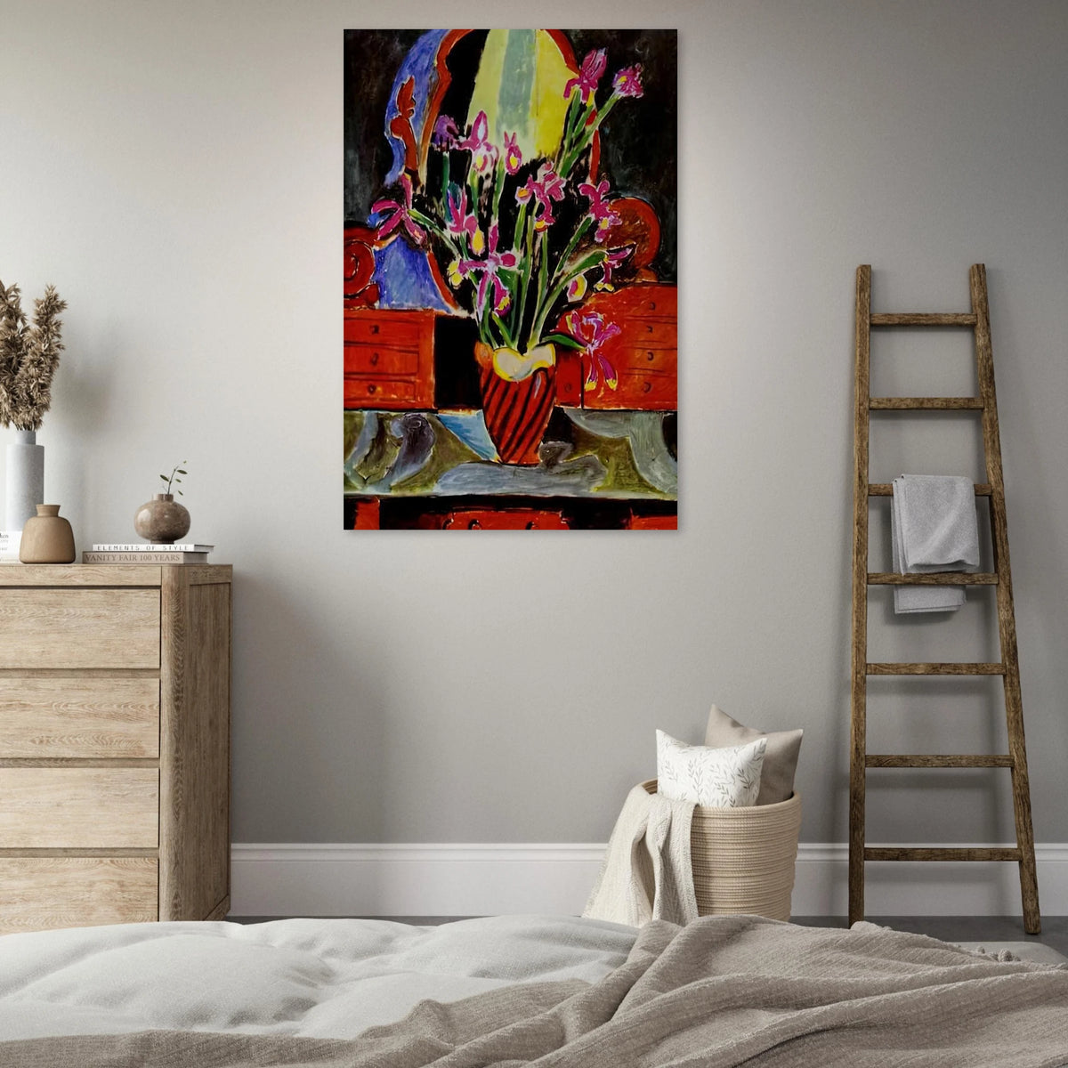 VASE OF IRISES 1912 Poster | Henri Matisse Poster | Henri Matisse Print
