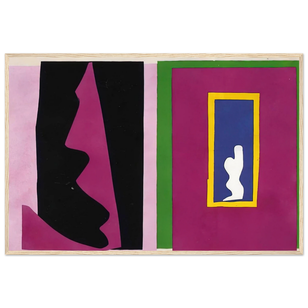 CUT OUTS Framed Poster | Henri Matisse Framed Prints Wall Art | Henri Matisse Print