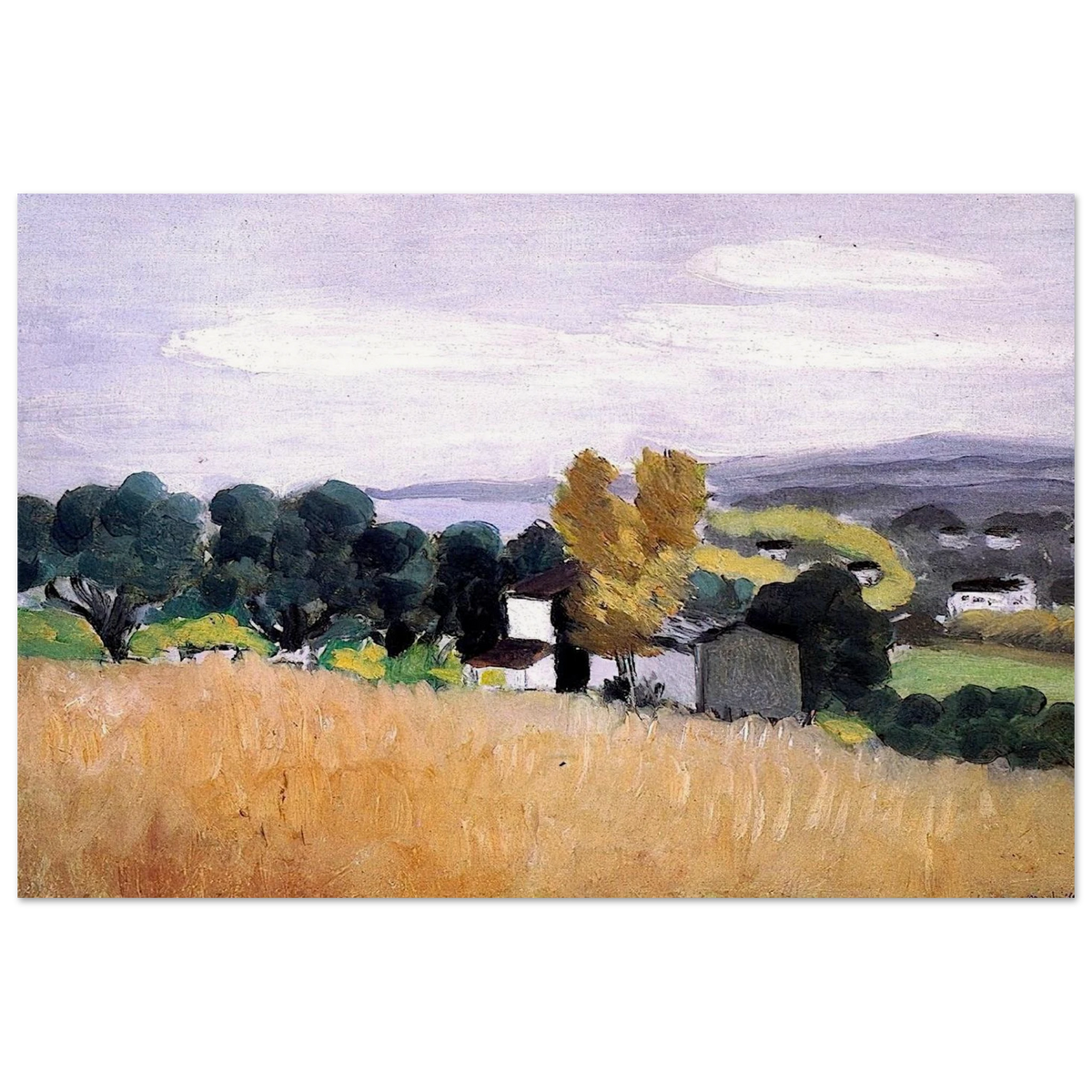 AUTUMN IN CAGNES 1918 Poster | Henri Matisse Poster | Henri Matisse Print