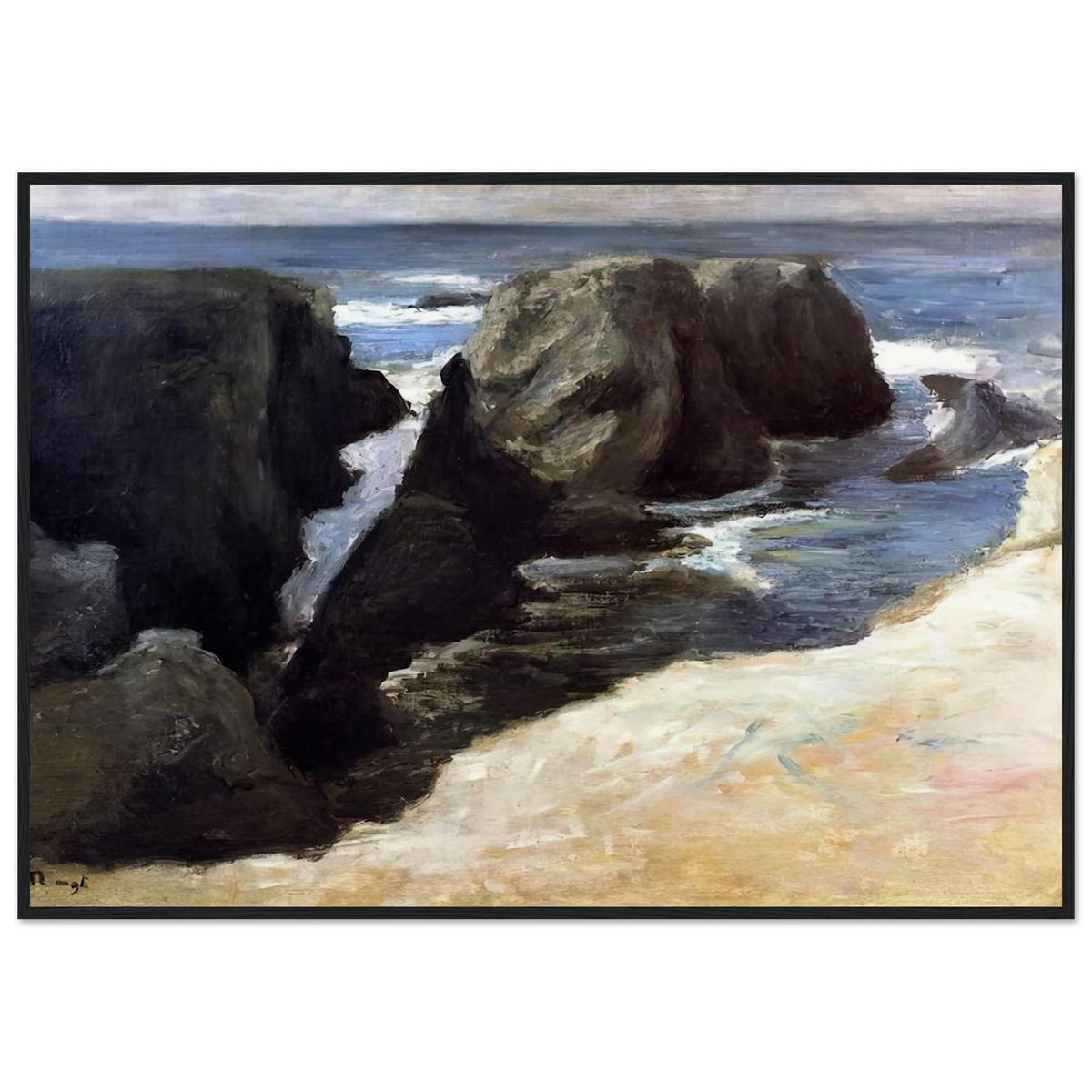 BELLE ILE 1896 0 Framed Poster | Henri Matisse Framed Prints Wall Art | Henri Matisse Print