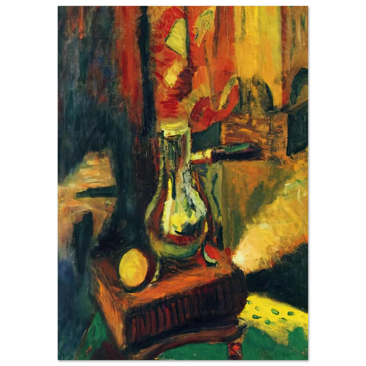 STILL LIFE WITH CHOCOLATE POT 1900 Poster | Henri Matisse Poster | Henri Matisse Print