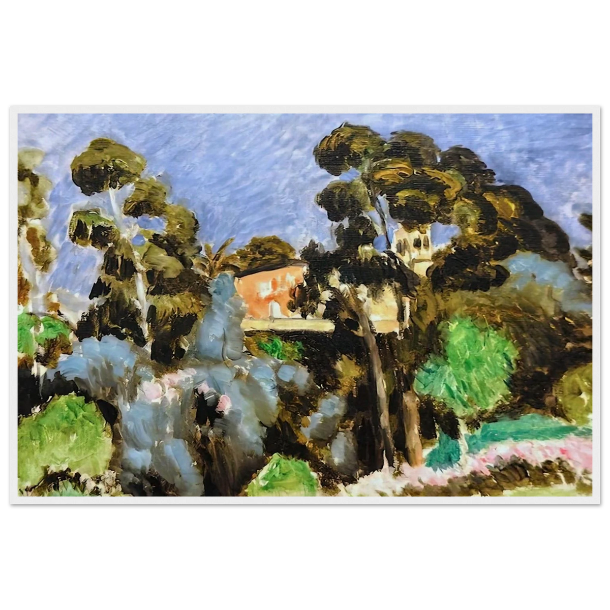 EUCALYPTUS MONT ALBAN 1918 Framed Poster | Henri Matisse Framed Prints Wall Art | Henri Matisse Print