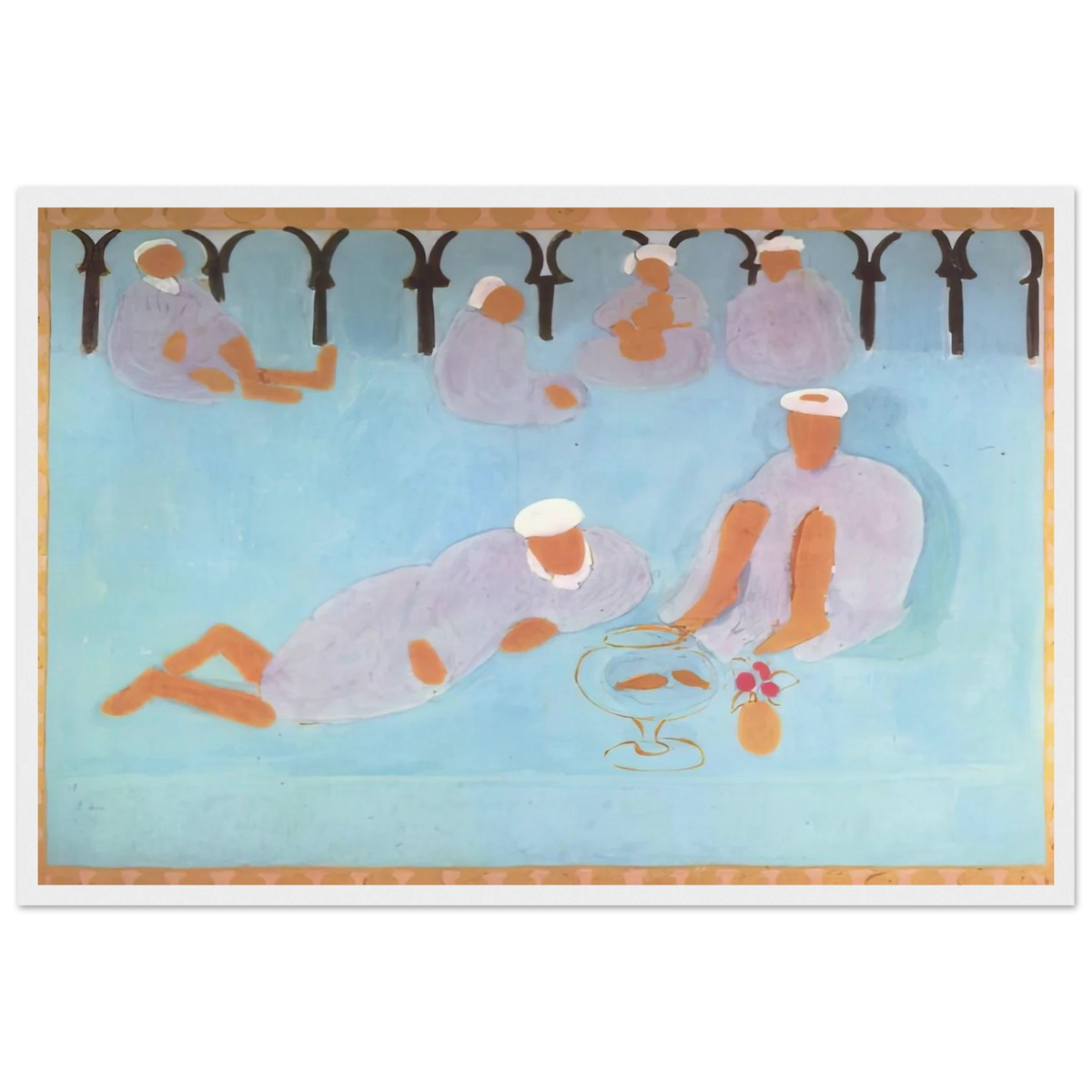 MOROCCAN CAF 1913 Framed Poster | Henri Matisse Framed Prints Wall Art | Henri Matisse Print