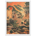 LANDSCAPE WITH BROOK BROOK WITH ALOES 1907 Framed Poster | Henri Matisse Framed Prints Wall Art | Henri Matisse Print