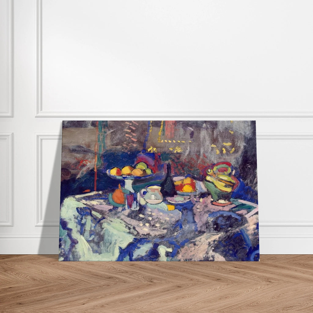 VASE BOTTLE AND FRUIT 1906 Canvas | Henri Matisse Canvas | Henri Matisse Print