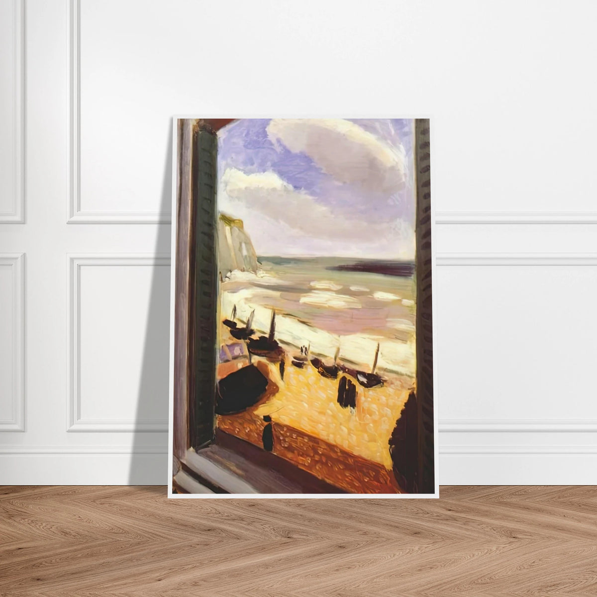 OPEN WINDOW AT ETRETAT 1921 Framed Poster | Henri Matisse Framed Prints Wall Art | Henri Matisse Print