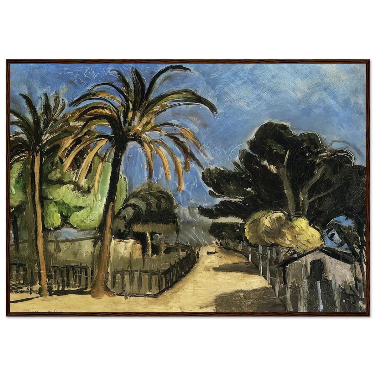 LANDSCAPE 1917 Framed Poster | Henri Matisse Framed Prints Wall Art | Henri Matisse Print