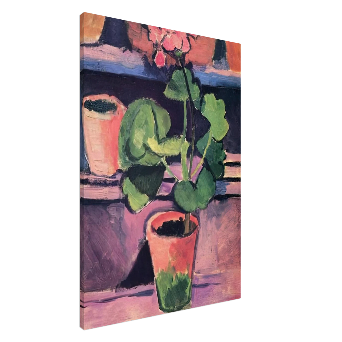 POT OF GERANIUMS 1912 Canvas | Henri Matisse Canvas | Henri Matisse Print
