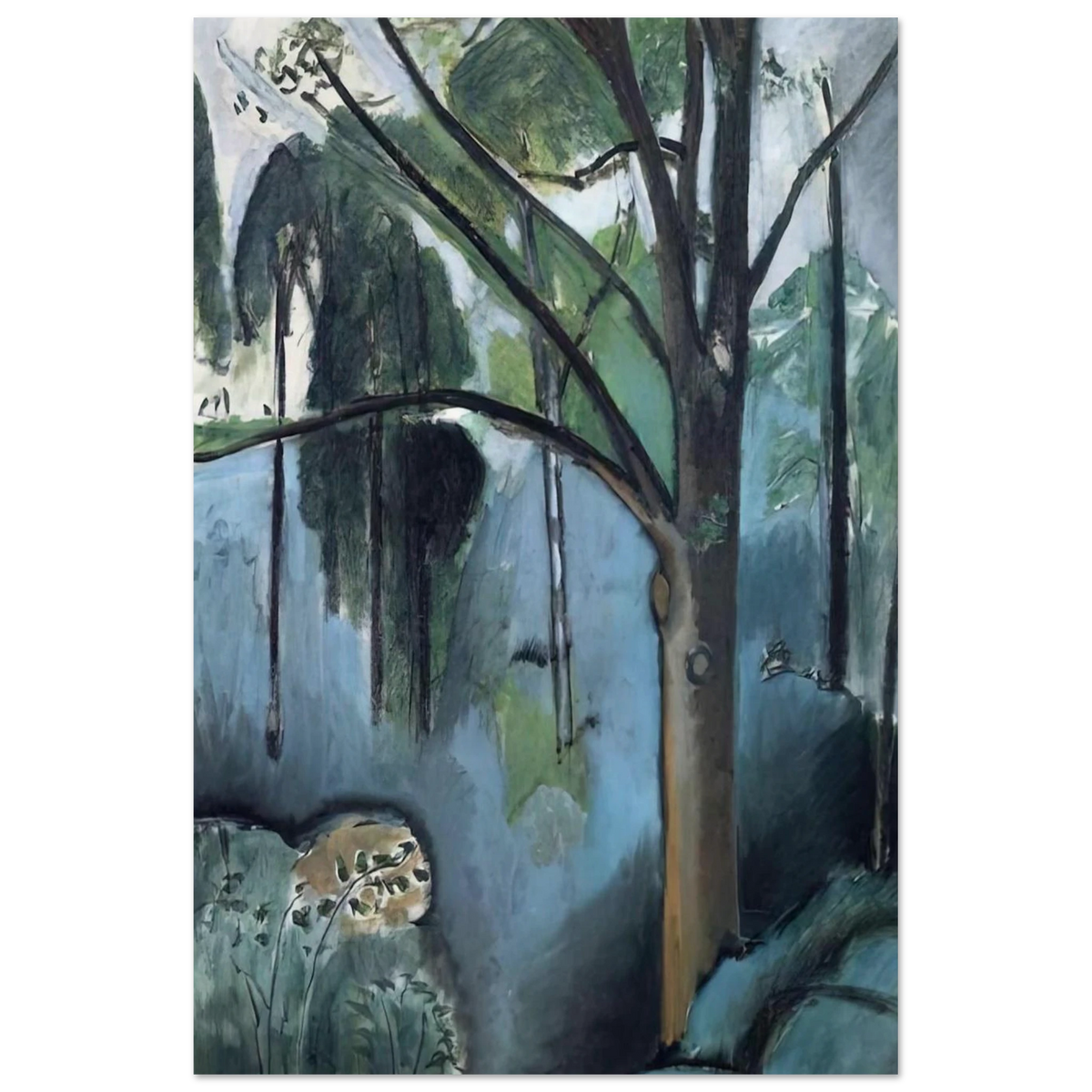 TRIVAUX POND 1917 Poster | Henri Matisse Poster | Henri Matisse Print