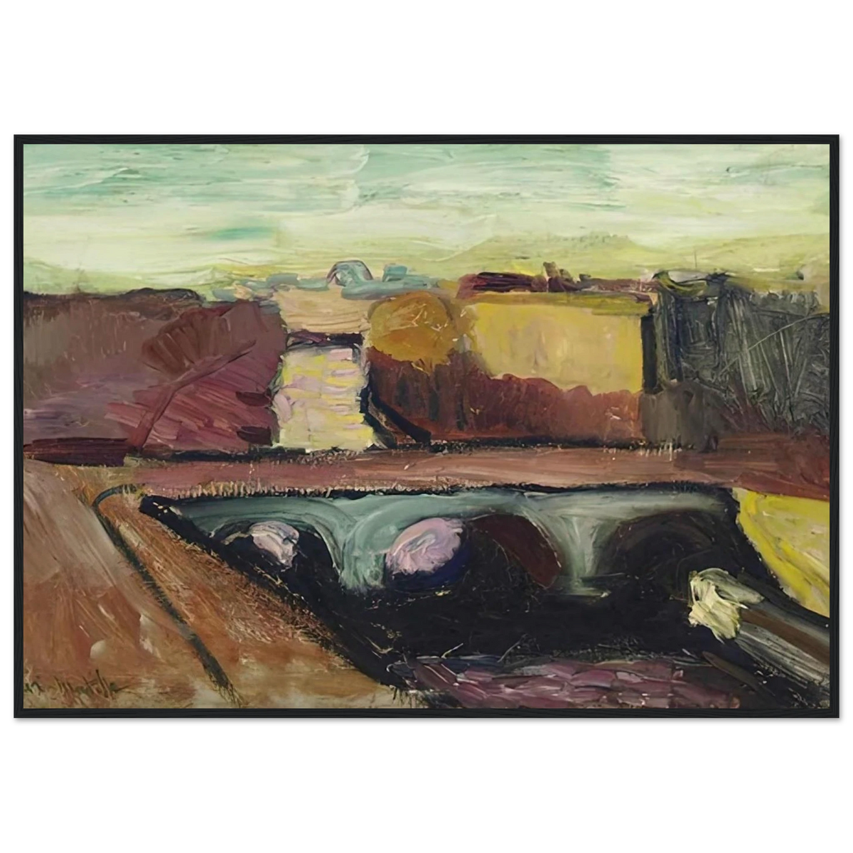 VUE DE LA SEINE LE PONT SAINT MICHEL 1904 0 Framed Poster | Henri Matisse Framed Prints Wall Art | Henri Matisse Print