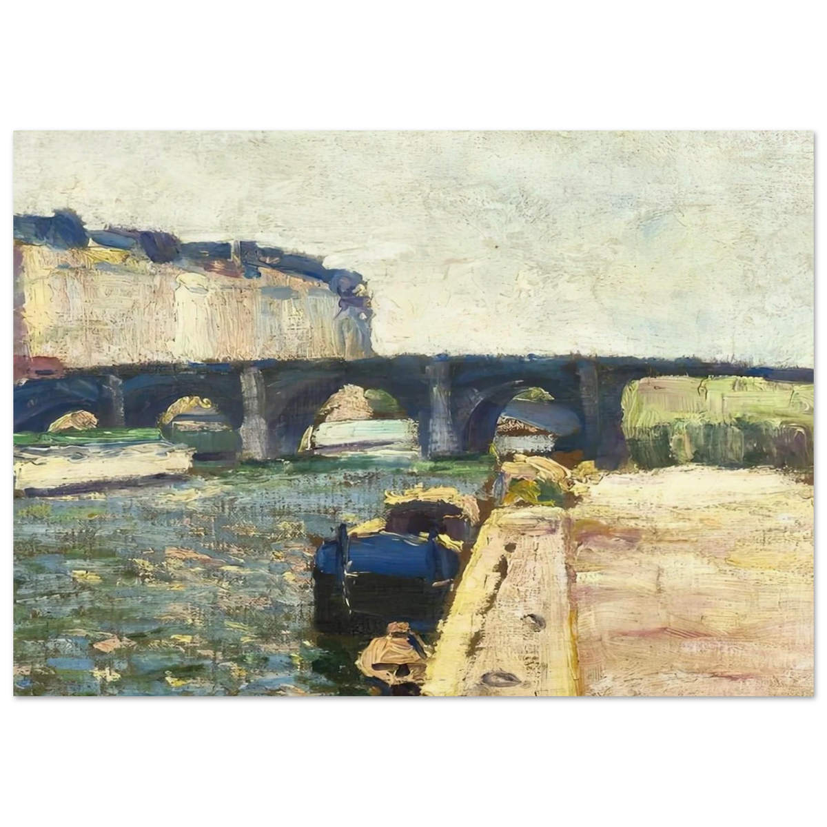 PONT DE SEINE 1897 Poster | Henri Matisse Poster | Henri Matisse Print