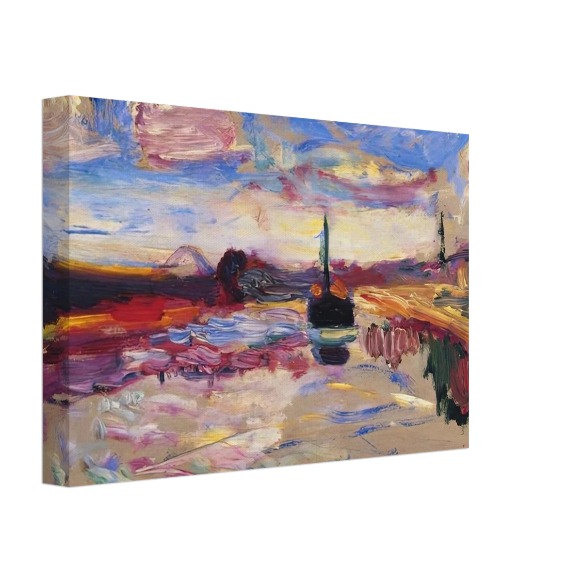 CANAL DU MIDI 1899 Canvas | Henri Matisse Canvas | Henri Matisse Print