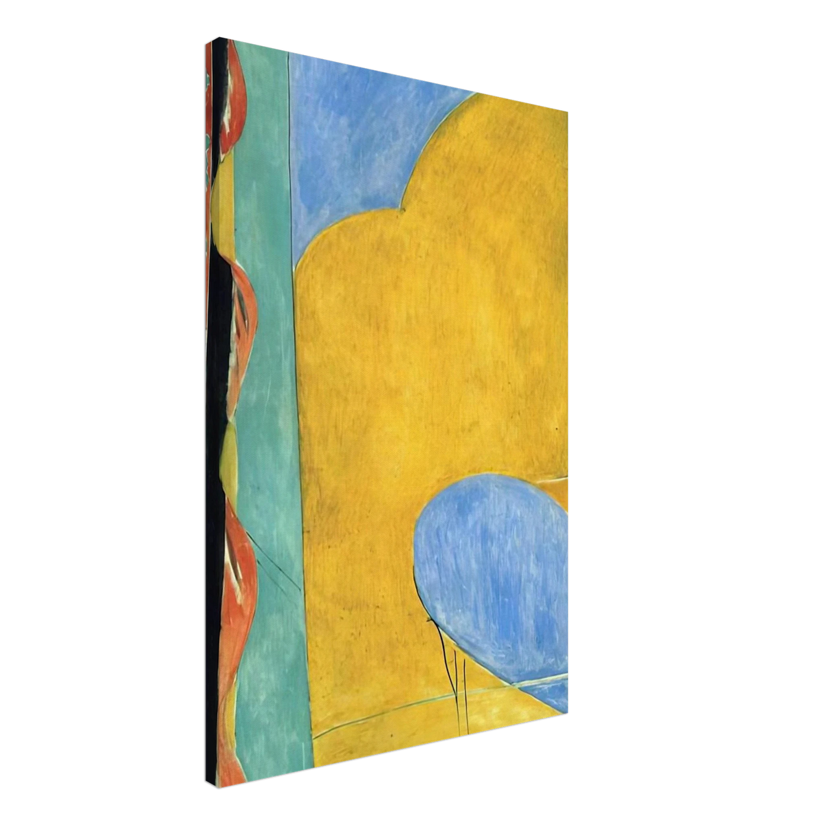 THE YELLOW CURTAIN Canvas | Henri Matisse Canvas | Henri Matisse Print