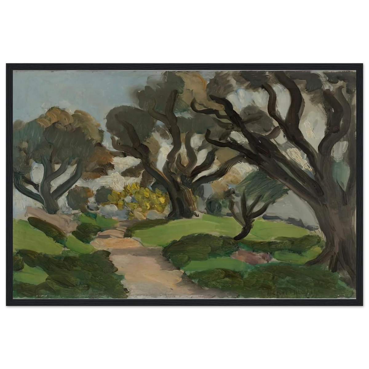 LANDSCAPE 1918 Framed Poster | Henri Matisse Framed Prints Wall Art | Henri Matisse Print