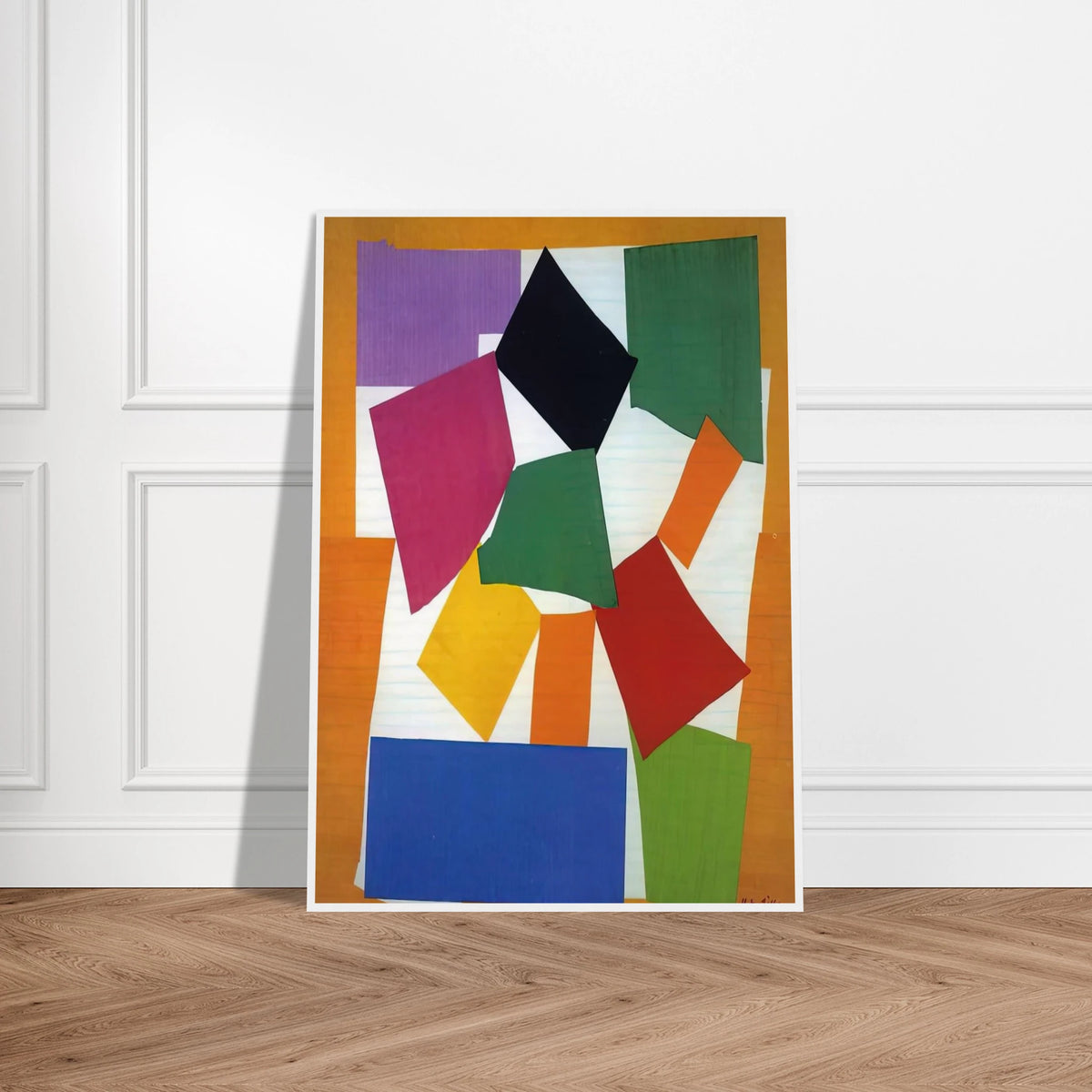 THE SNAIL 1953 Framed Poster | Henri Matisse Framed Prints Wall Art | Henri Matisse Print