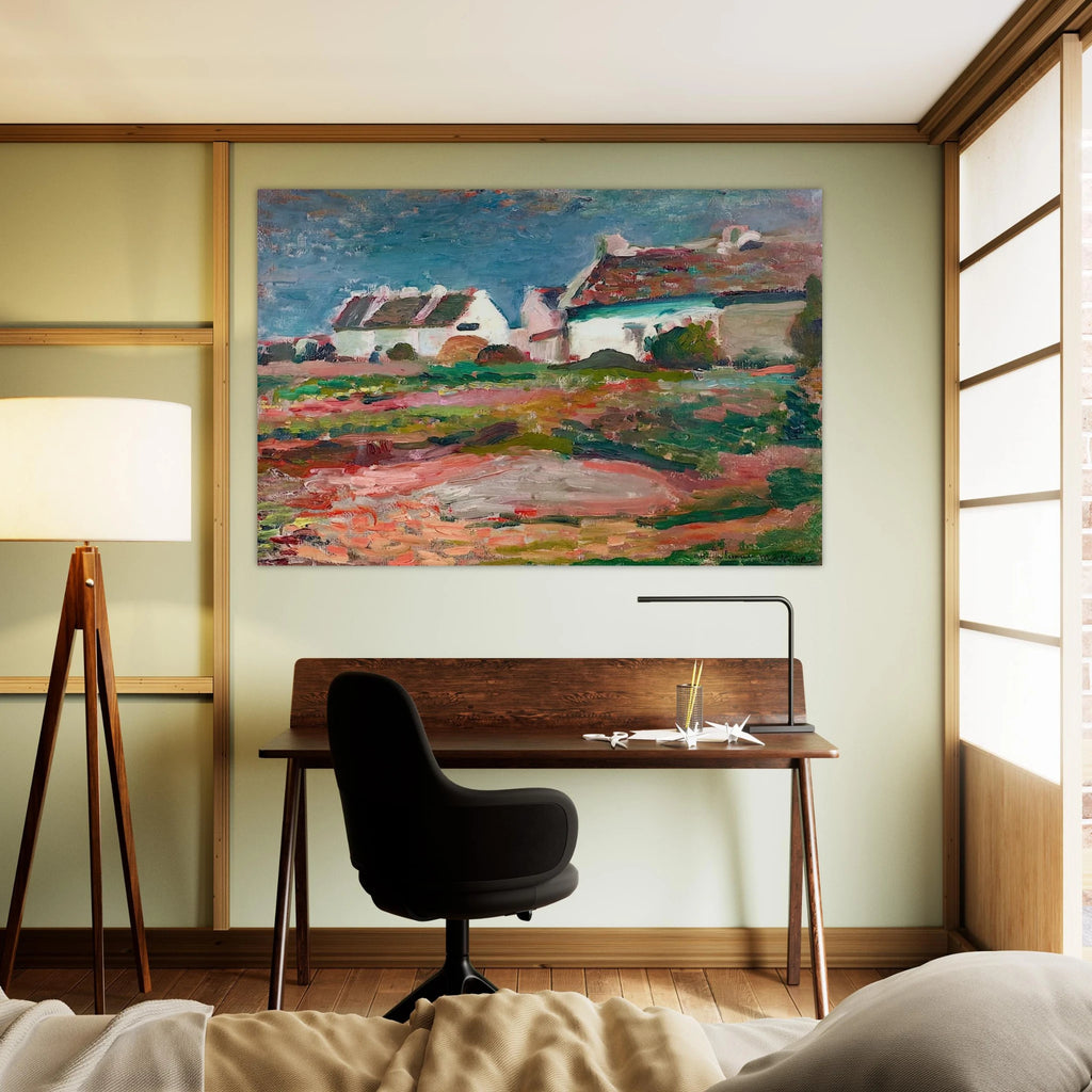 MAISONS A KERVILAHOUEN BELLE ILE 1896 Poster | Henri Matisse Poster | Henri Matisse Print