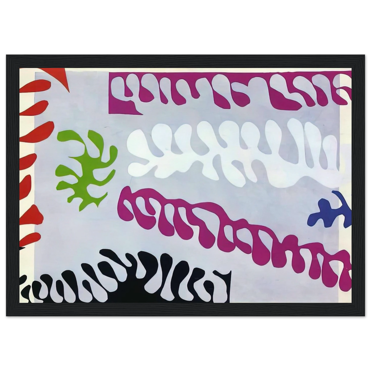CUT OUTS 1 Framed Poster | Henri Matisse Framed Prints Wall Art | Henri Matisse Print