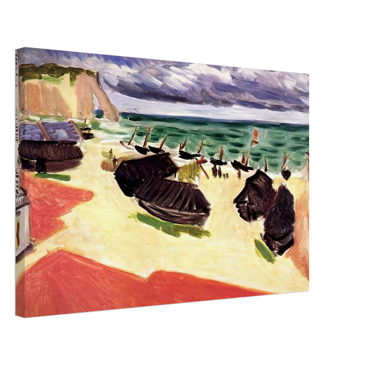 FISHING BOATS IN WINTER ETRETAT 1921 Canvas | Henri Matisse Canvas | Henri Matisse Print