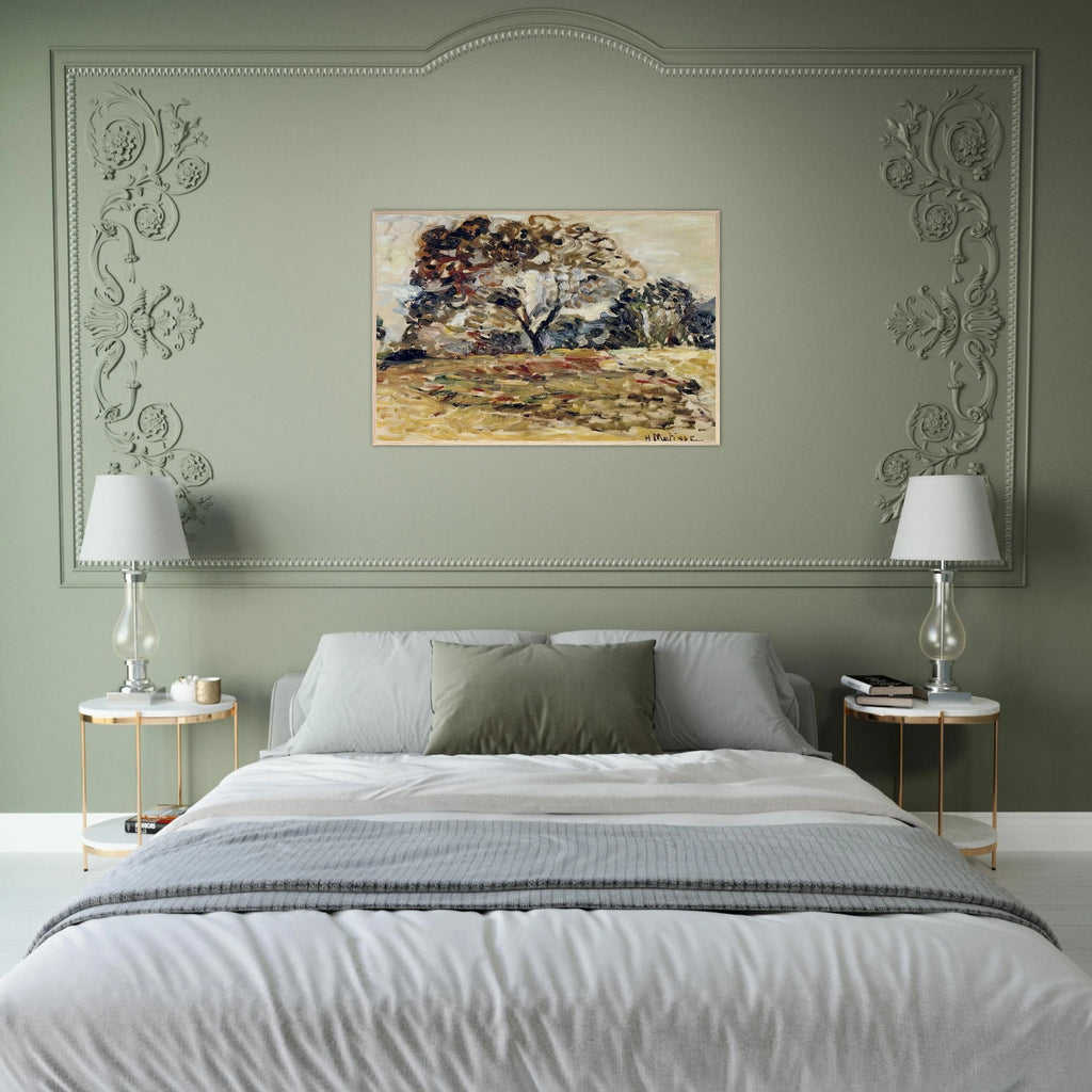 LANDSCAPE OF CORSICA 1898 Framed Poster | Henri Matisse Framed Prints Wall Art | Henri Matisse Print