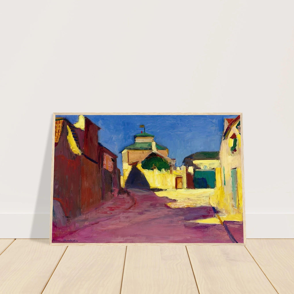 UNE RUE A ARCUEIL 1904 Framed Poster | Henri Matisse Framed Prints Wall Art | Henri Matisse Print