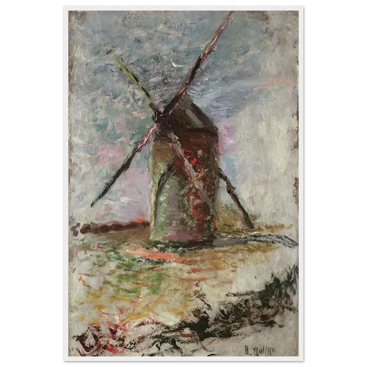 MOULIN 1897 Framed Poster | Henri Matisse Framed Prints Wall Art | Henri Matisse Print