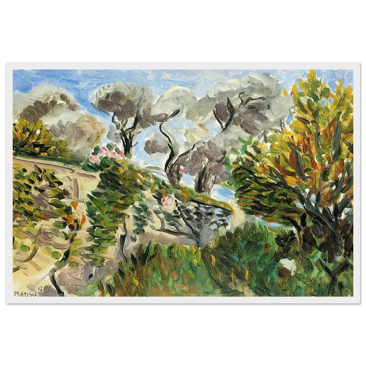 NOT IDENTIFIED 11 Framed Poster | Henri Matisse Framed Prints Wall Art | Henri Matisse Print
