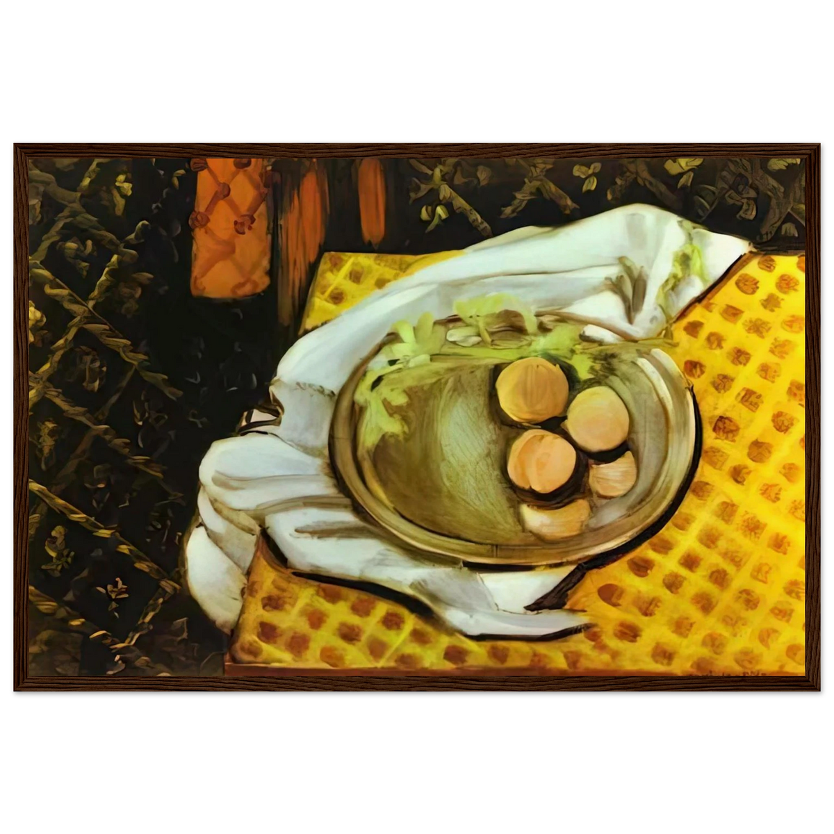 PEACHES 1920 Framed Poster | Henri Matisse Framed Prints Wall Art | Henri Matisse Print