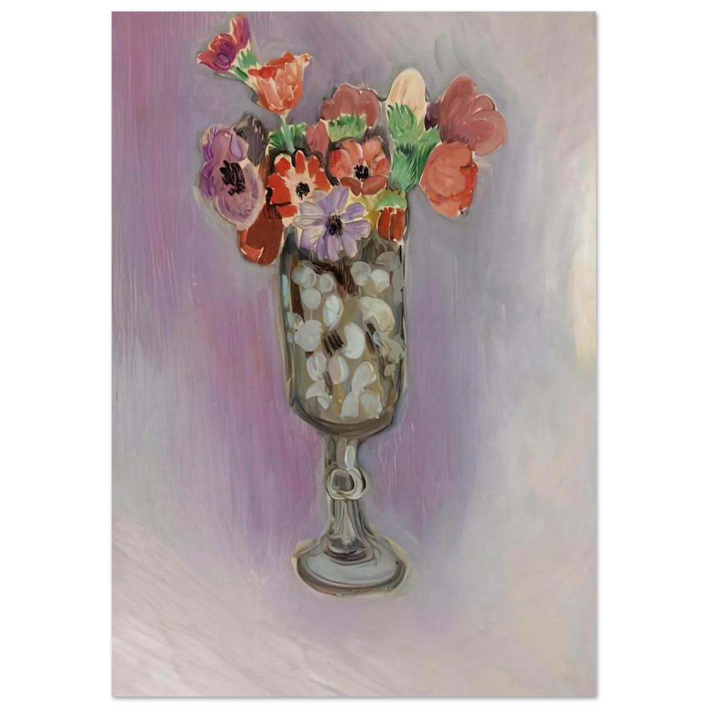 BOUQUET OF ANEMONES 1918 Poster | Henri Matisse Poster | Henri Matisse Print