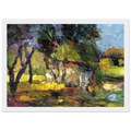 LANDSCAPE CORSICA 1898 Framed Poster | Henri Matisse Framed Prints Wall Art | Henri Matisse Print