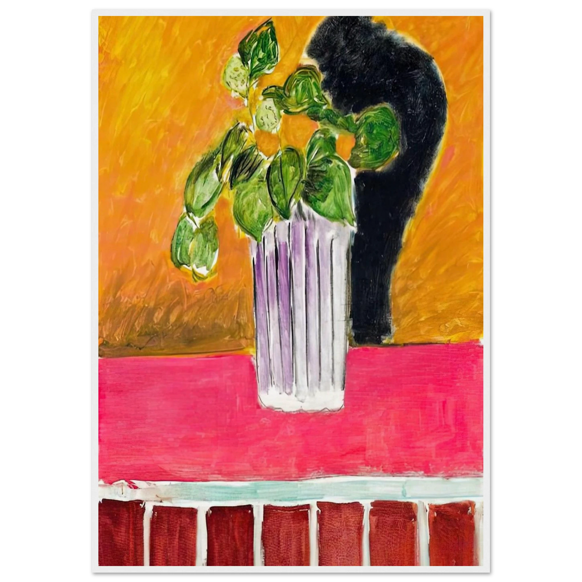 IVY BRANCH 1941 Framed Poster | Henri Matisse Framed Prints Wall Art | Henri Matisse Print