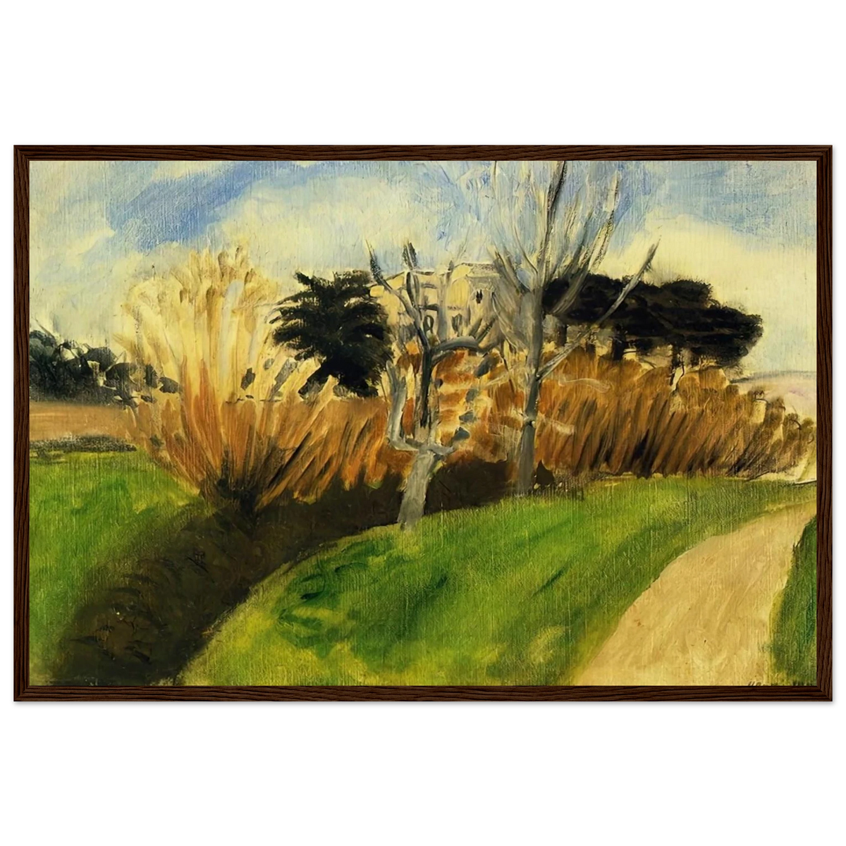 THE STREAM NEAR NICE Framed Poster | Henri Matisse Framed Prints Wall Art | Henri Matisse Print