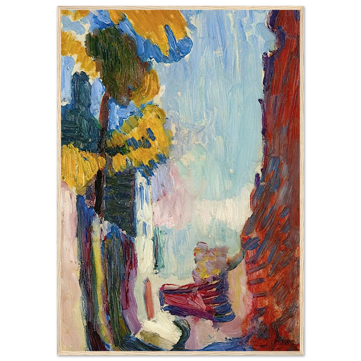 ARCUEIL 1899 Framed Poster | Henri Matisse Framed Prints Wall Art | Henri Matisse Print