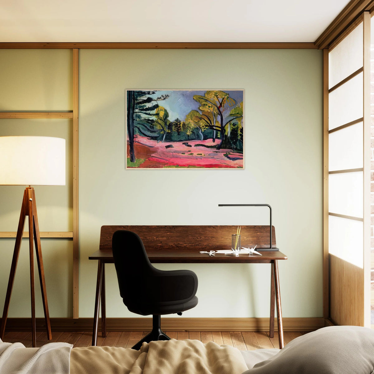 LANDSCAPE 1909 Framed Poster | Henri Matisse Framed Prints Wall Art | Henri Matisse Print
