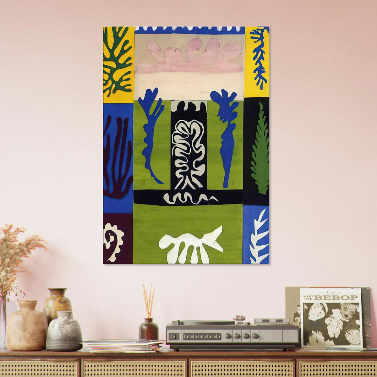CUT OUTS 5 Canvas | Henri Matisse Canvas | Henri Matisse Print