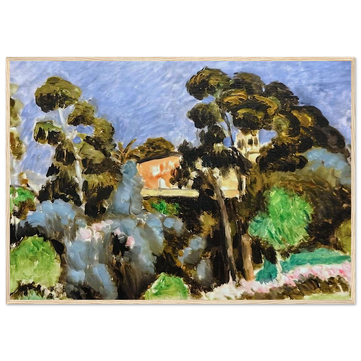 EUCALYPTUS MONT ALBAN 1918 Framed Poster | Henri Matisse Framed Prints Wall Art | Henri Matisse Print