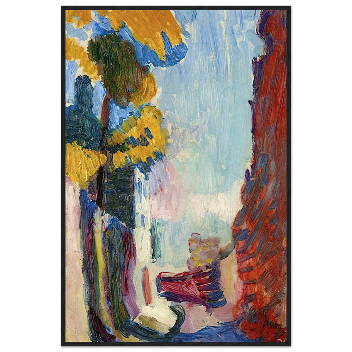 ARCUEIL 1899 Framed Poster | Henri Matisse Framed Prints Wall Art | Henri Matisse Print