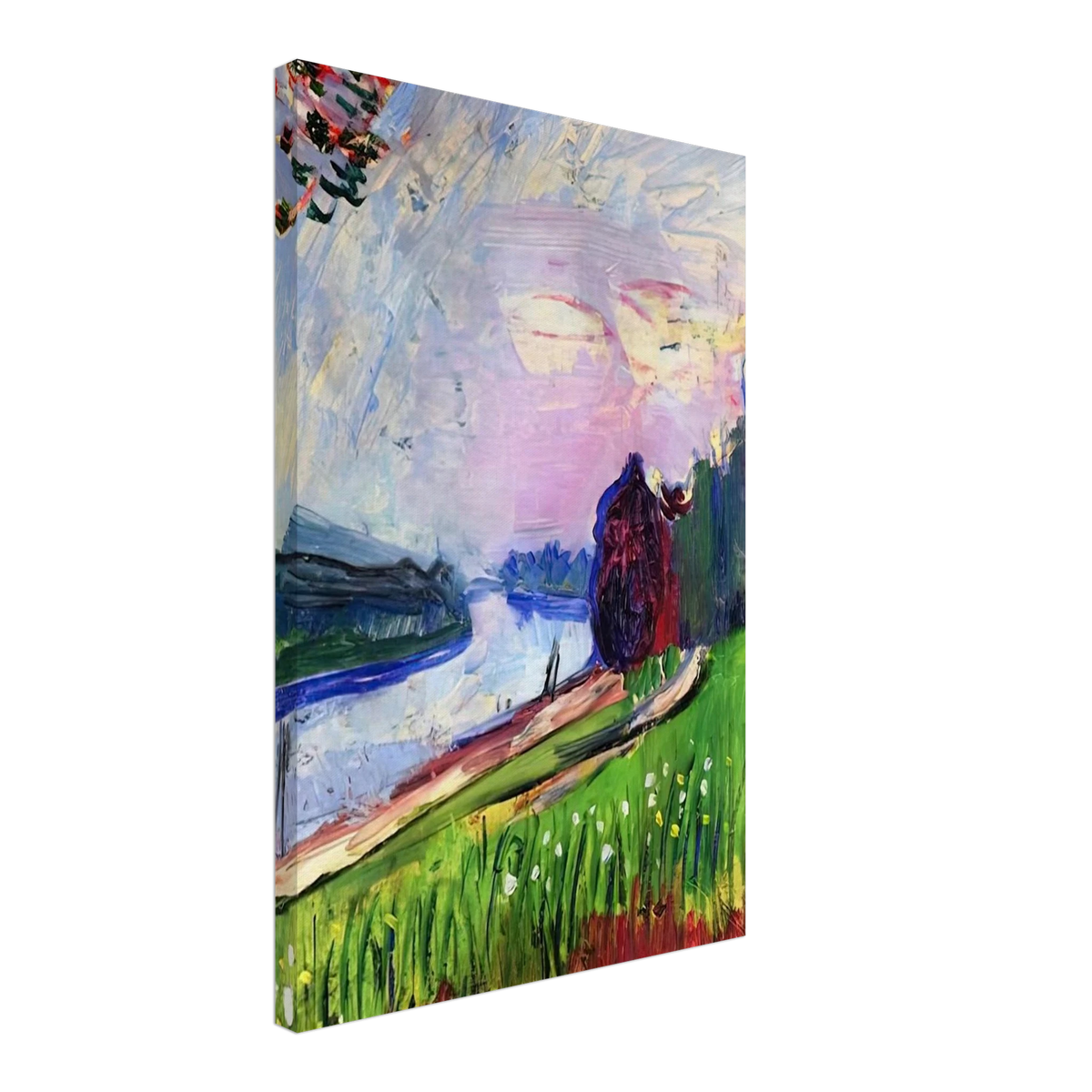COPSE OF THE BANKS OF THE GARONNE 1900 Canvas | Henri Matisse Canvas | Henri Matisse Print